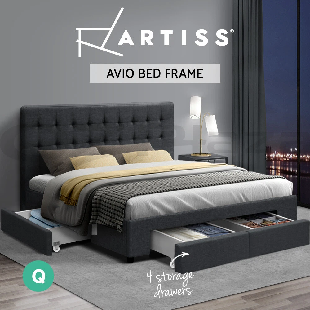 Artiss queen size bed frame online
