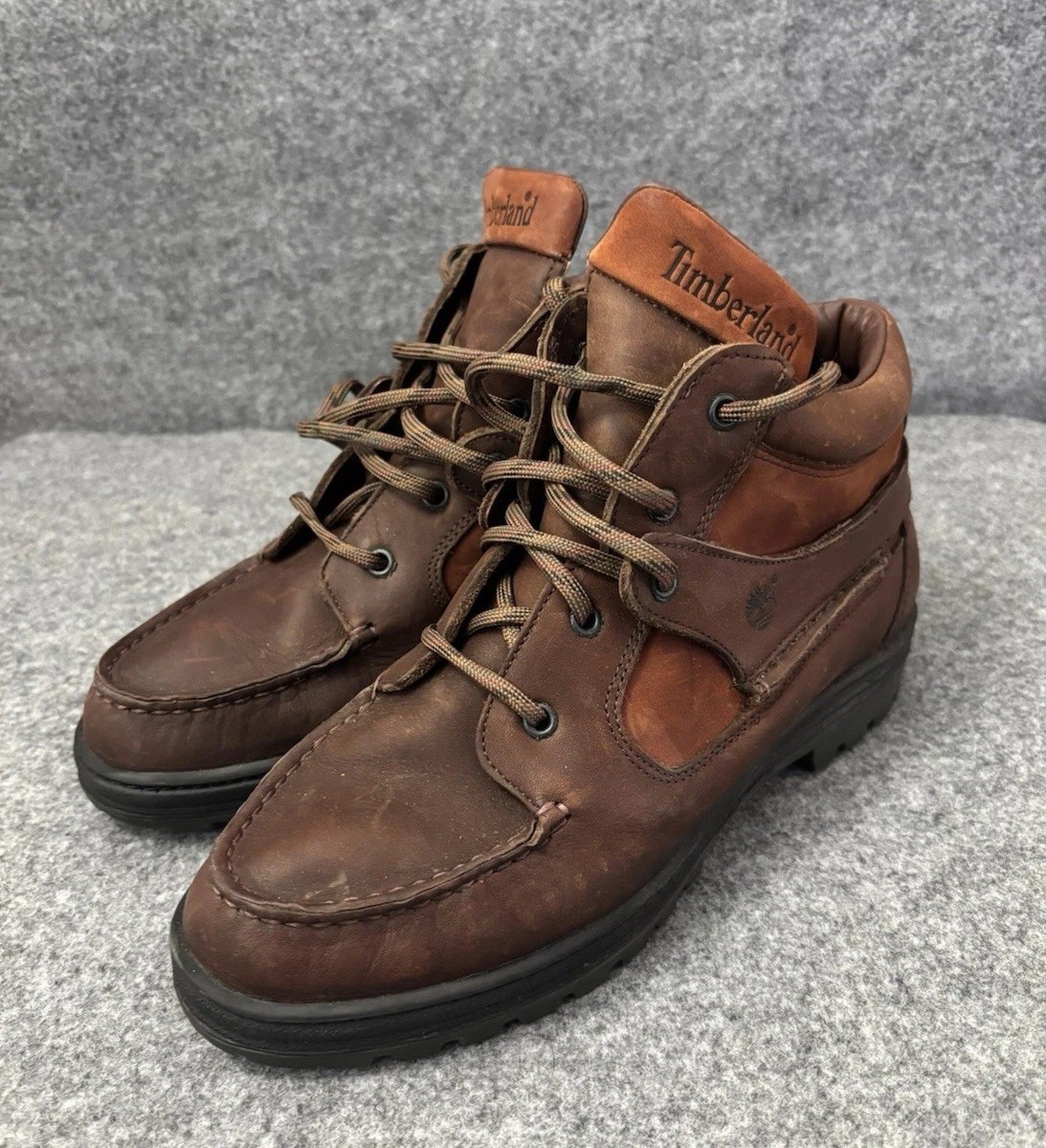 Timberland PRO Gore-Tex Boots 9.5 M Moc Toe Brown Waterproof 37378