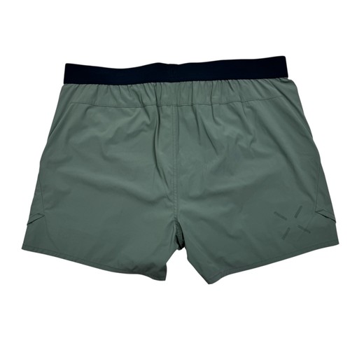 Ten Thousand Tactical 5" Shorts Lined Green Men's 2XL Running Gym Drawstring - Picture 9 of 13