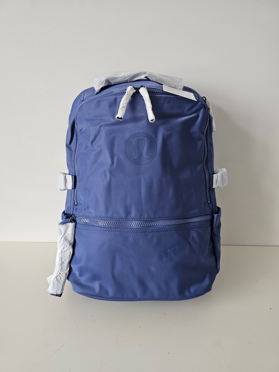 NWT LULULEMON New Crew Backpack Lightweight OS BRBU Brilliant Blue NWT LULULEMON New Crew Backpack Lightweight OS BRBU Brilliant Blue