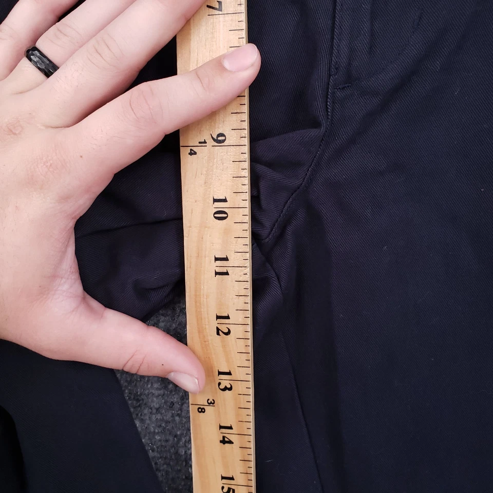 NUEVO Pantalón recto Arizona Pants Chicos 14 Azul Plisado Premium Caqui tiro alto Foto 4 de 4