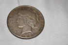 1923-S PEACE SILVER DOLLAR 90% SILVER CIRCULATED LIGHTLY WORN