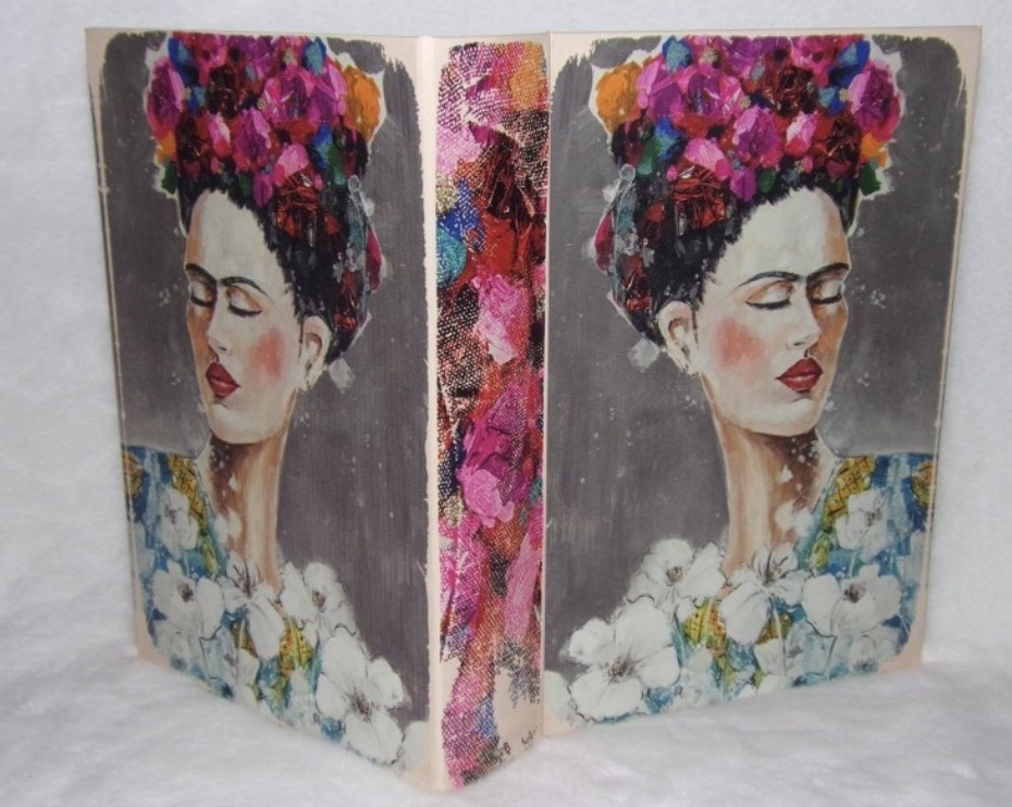 Boite livre en bois Frida Kahlo GM - L'idée cadeau idéale pour les passionnés d'art