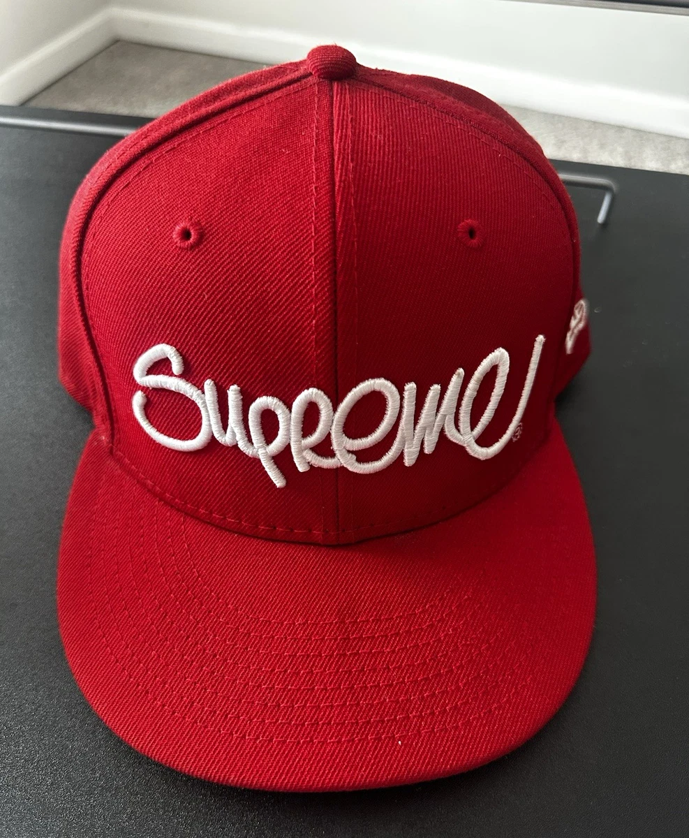 Supreme Men's Red Baseball Caps for sale - eBay