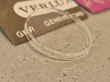 Verre De Montre VERLUX METALBLOC - Bague Acier 314mm De Diamètre - Plexi Neuf Pour Montres NOS