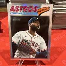 2026 Topps Heritage Yordan Alvarez Silver Chrome #25 Astros