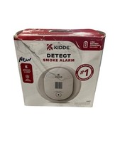 Kidde 10SDR Compact 4" AA Battery Powered Smoke Detector w/ Photoelectric Sensor