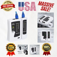 Professional Ethernet Cable Tester with Remote Functionality and Durable Design