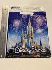 WALT DISNEY WORLD Florida Disney Parks 12" Small Plastic Shopping Bag WDW