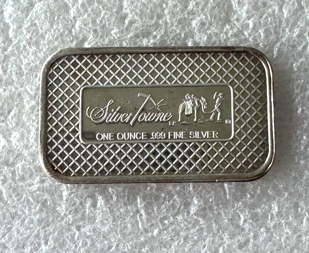 Silver 1 oz Random Hallmark Bullion bar of .999 fine silver | eBay