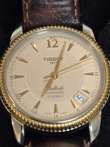 Tissot Ballade Automatic 25 Jewel Watch 38mm Runs & Functions - Picture 2 of 22