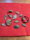 Civil War Broken Confederate Button lot Dug -  Richmond, Virginia