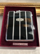 Ronson ten a case cigarette case lighter. Never used. Original Case EXTRAS