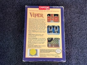 Box Only Nintendo Code Name Viper Box  Only NES