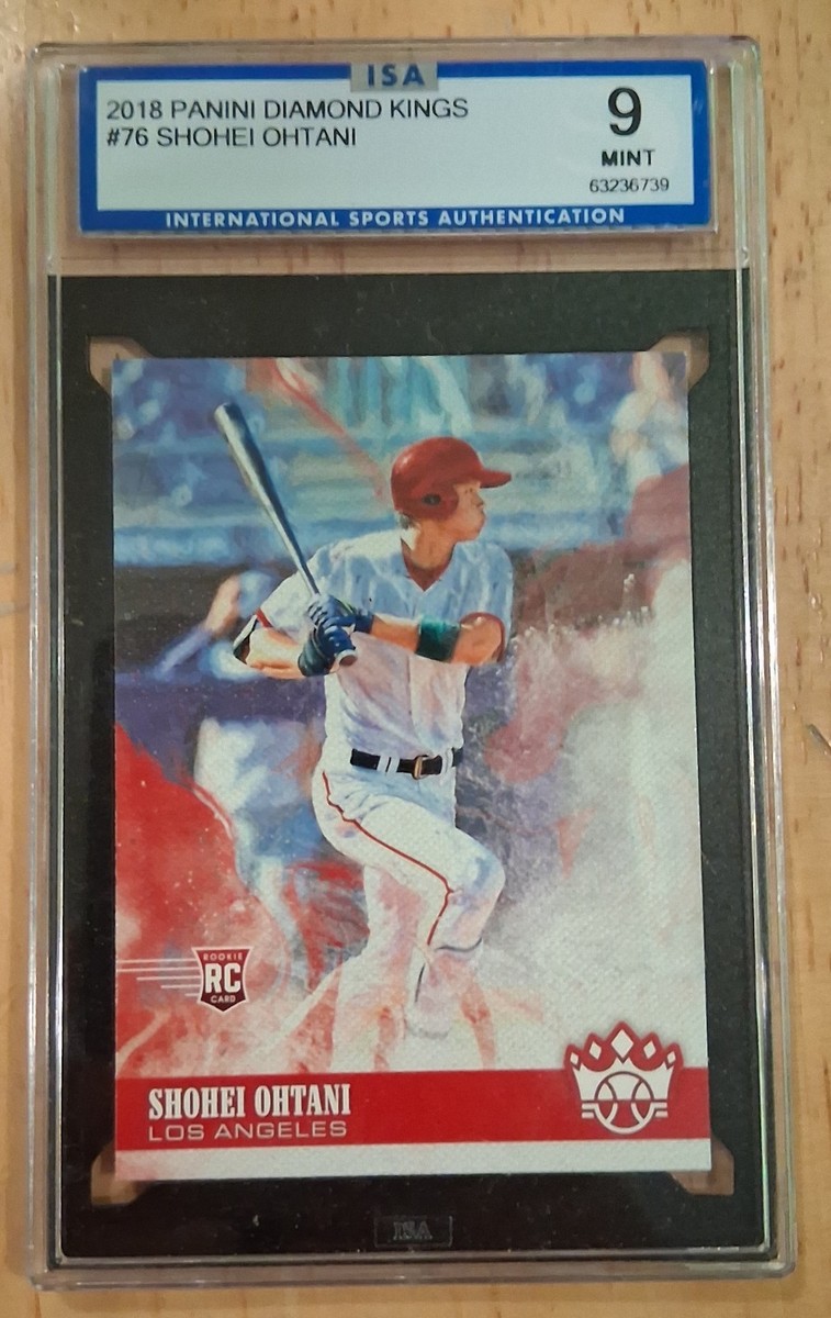2018 Panini Diamond Kings - Shohei Ohtani #76 Batting Follow
