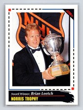 1992-93 Score - Award Winners Brian Leetch #522 New York Rangers Hockey Card