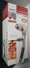 HoMedics Therapist Select Ultra Percussion Massager w/ Heat PA-1H Box & Heads