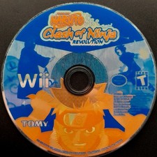 Naruto: Clash of Ninja Revolution - Wii - Disc Only - Resurfaced/Tested