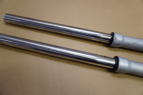 BMW F650 F650 FUNDURO 1994-1996 set of front forks suspension faded chrome - Picture 12 of 23