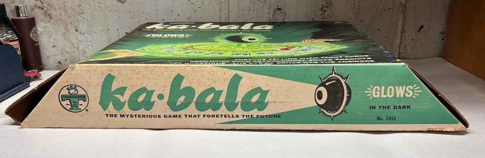 Vintage 1967 Transogram Ka-Bala Board Game Fortune Telling Tarot 100% Complete - Image 2 of 4