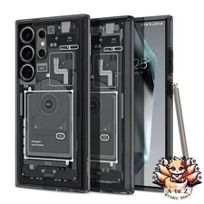 NEW Spigen Galaxy S24 Ultra Case Clear SC-52E   SCG26 TPU Bumper Case Dual-Layer