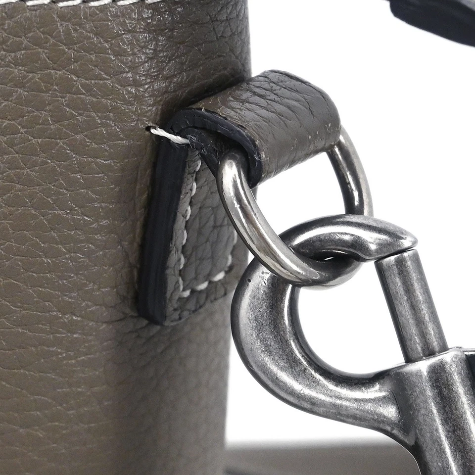 Celine Brown Leather Nano Luggage Tote Bag S-CA-3179 145315 - Image 4 of 4