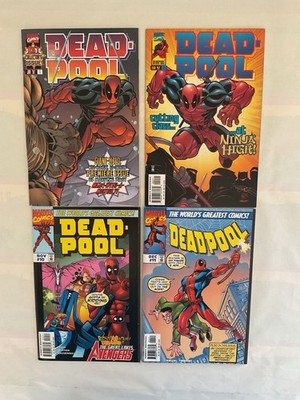 Deadpool #1 2 10 11 49 51 52 55 56 Multiple Keys Lot High Grade Marvel 1997.