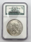 1922 Binion Collection Silver Dollar Philly Mint NGC MS63