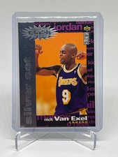 1995-96 UD Collector's Choice Crash the Game Silver Set Nick Van Exel #C5