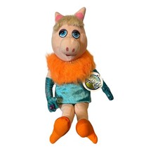 Vintage Jim Henson Muppets Miss Piggy Doll Plush Stuffed Animal Nostalgic Toy