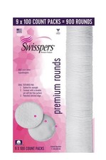 Swisspers Premium Cotton Rounds 900 Count Makeup Remover Pads 100 Cotton