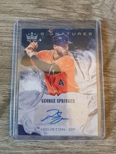 George Springer 2018 Panini Diamond Kings SP Authentic Autograph - Blue Jays 