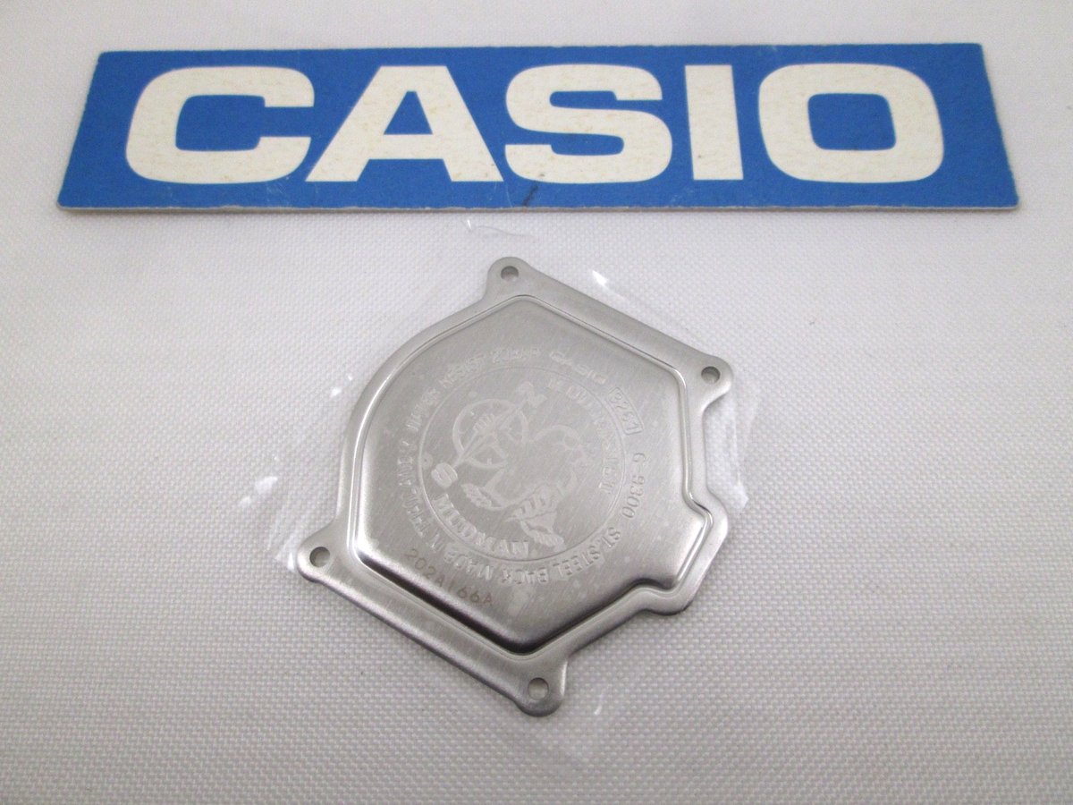 g-shock オールドケース Genuine Casio G-Shock Mudman G-9300 stainless steel case back