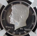 2025 s silver kennedy half dollar proof 70{from limited edition set}