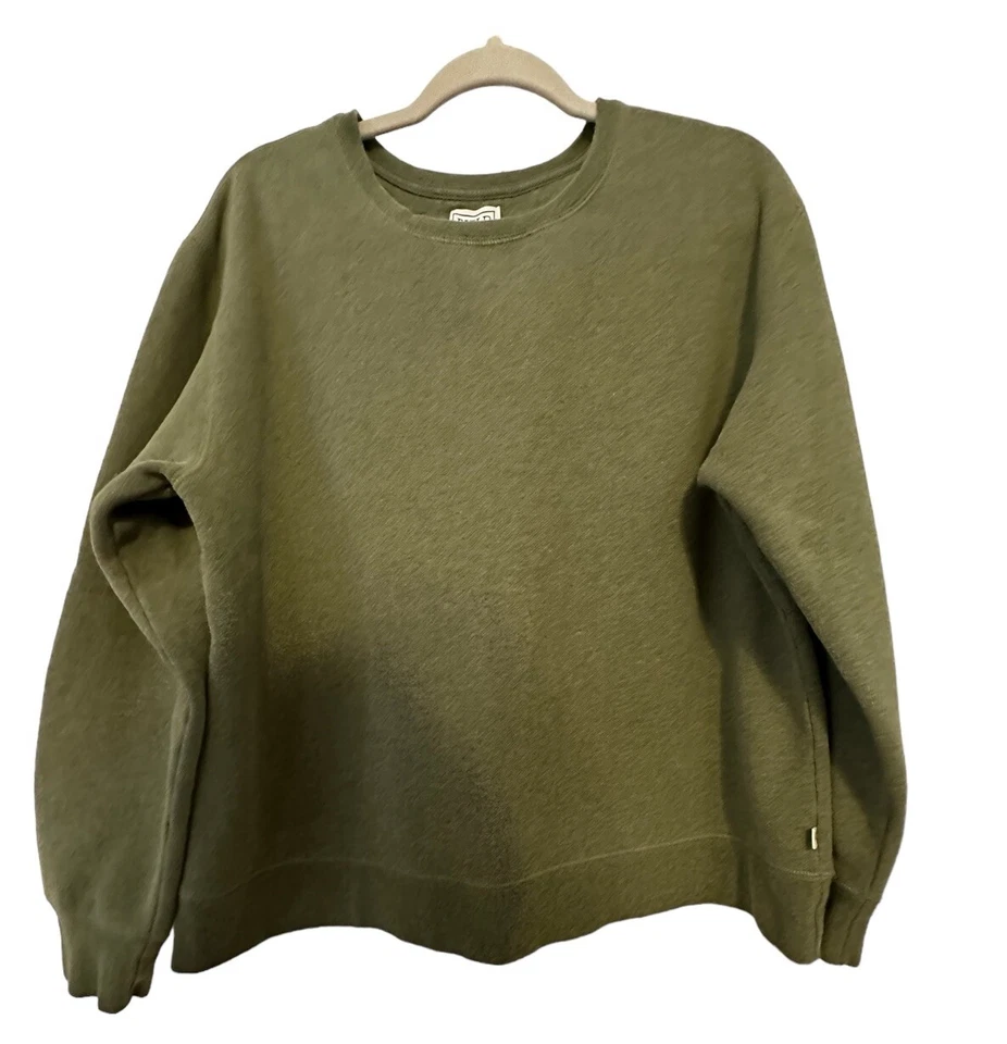 Винтажный свитшот 90-х Field Gear FG Crewneck оливковый мягкий размер XLARGE - Изображение 3 из 4