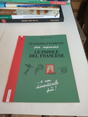 Quaderno d'esercizi per imparare le parole del francese 3 Vezzoli Vallardi A.