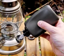 OIL BOTTLE CAMPING COOKING TRANGIA BUG OUT BAG ALCOHOL STOVE FUEL LAMP HEATER OZ