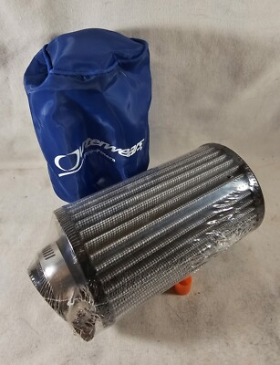 #ad AIR FILTER 3quot; X 5quot; X 1 1 4quot;ID w BLU OUTERWEAR Animal Briggs 206 Racing Kart NEW $23.95