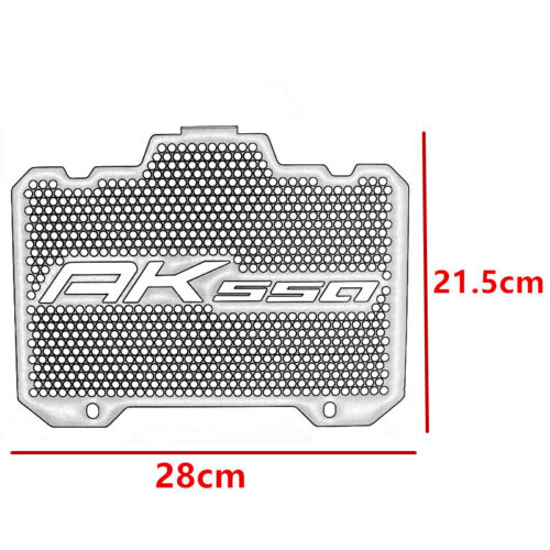 For Kymco AK550 AK 550 2017-2022 CNC Radiator Grille Grill Guard Cover Protector - Foto 3 di 8