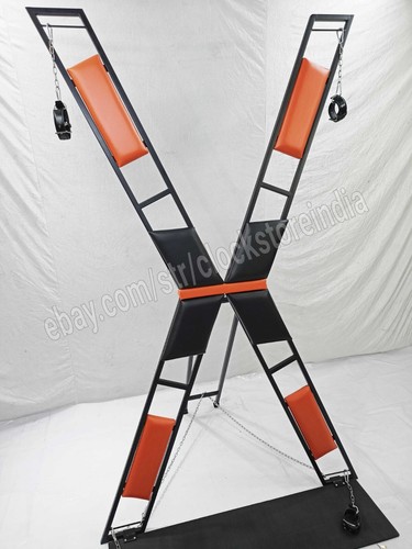 St Andrew's Cross Portable BDSM Andrew's Cross Orange Color - Picture 8 of 9