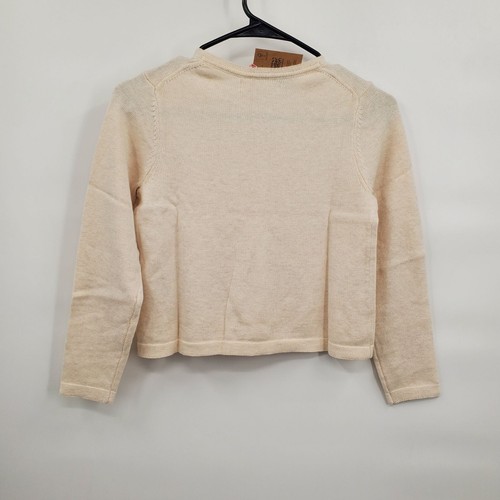 Boden Pointelle Knit Long Sleeve Cardigan Sweater Top Girls 8 - 9 Y NWT - Picture 10 of 15