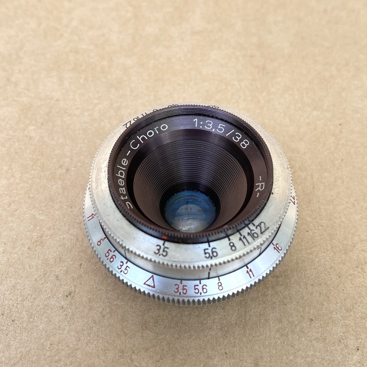 Objectif Grand Angle Staeble-Choro R 3.5 1:3.5 38Mm 38 Mm - M39