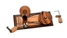 Wood Yarn Winder Crafted Knitting Crocheting Swift Natural Ball Winding Operated