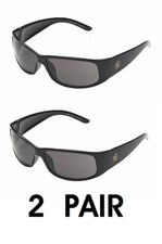 Smith  Wesson Elite Safety Glasses, Black Frame and Smoke Anti-Fog Lens, 2 PAIR