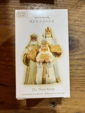 Hallmark Keepsake Ornament The Three Kings 2009 Joy Faith Hope Insert Light