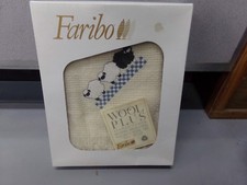 Vtg Faribo Wool Plus Afghan Throw With Black White Sheep NEW in Original Box