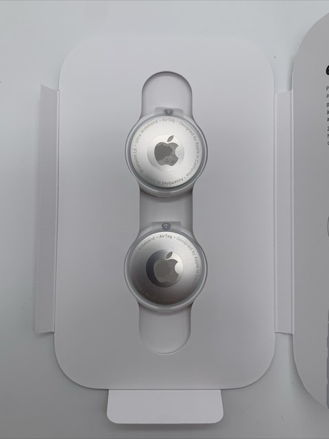 2er Apple AirTag Tracker  Neu mit Folie ohne Verpackung 2 Stück Air Tag