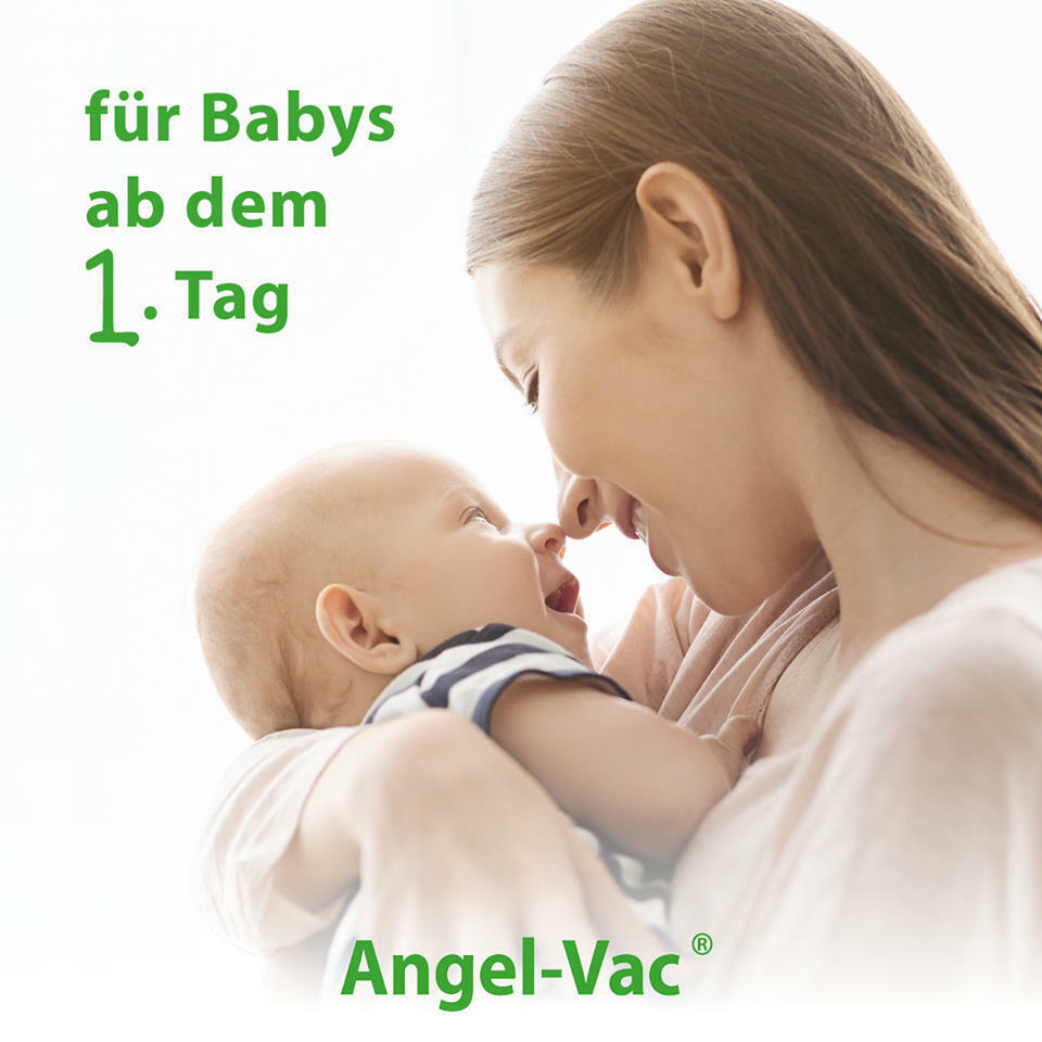 ANGEL-VAC® NASENSAUGER  für STANDARD Staubsauger Das Original! 