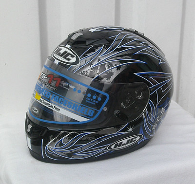 HJC Motorradhelm Helm mit Pumpsystem+Sonnenblende hjc Helm FS11 Gr.M
