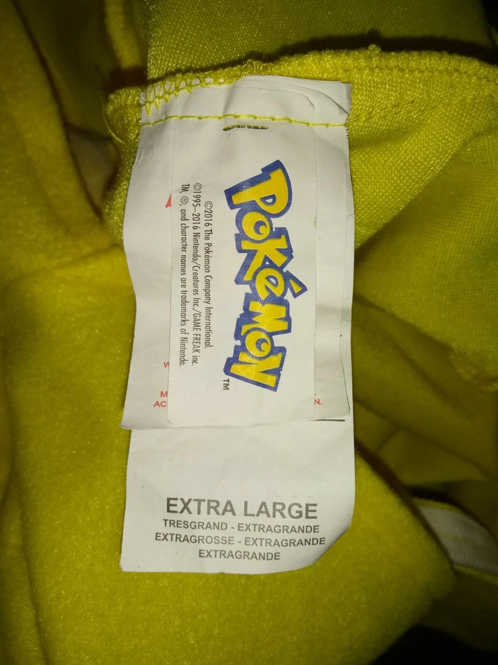 Rubies Pokemon Costume Yellow XL - Image 4 of 4